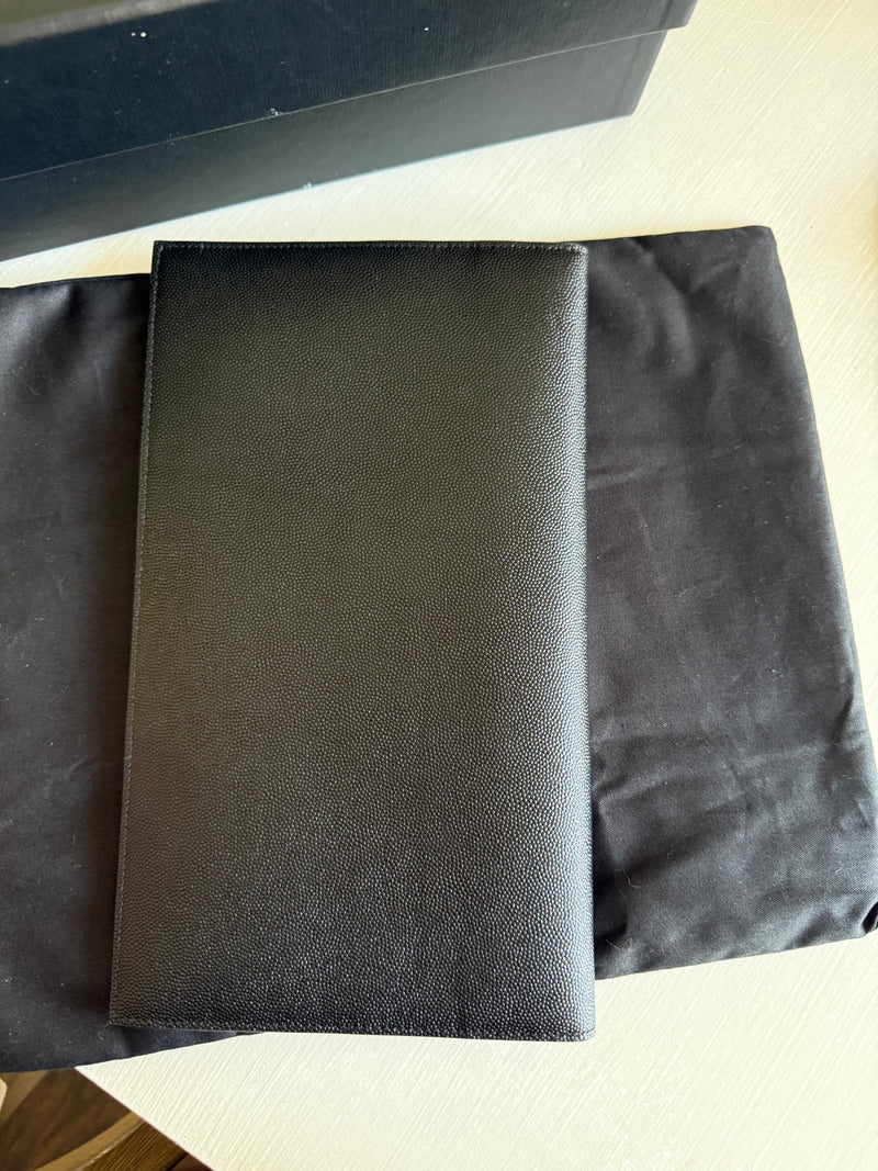 YSL Black Uptown Clutch