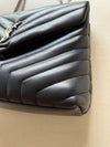 YSL Navy Blue Medium Loulou