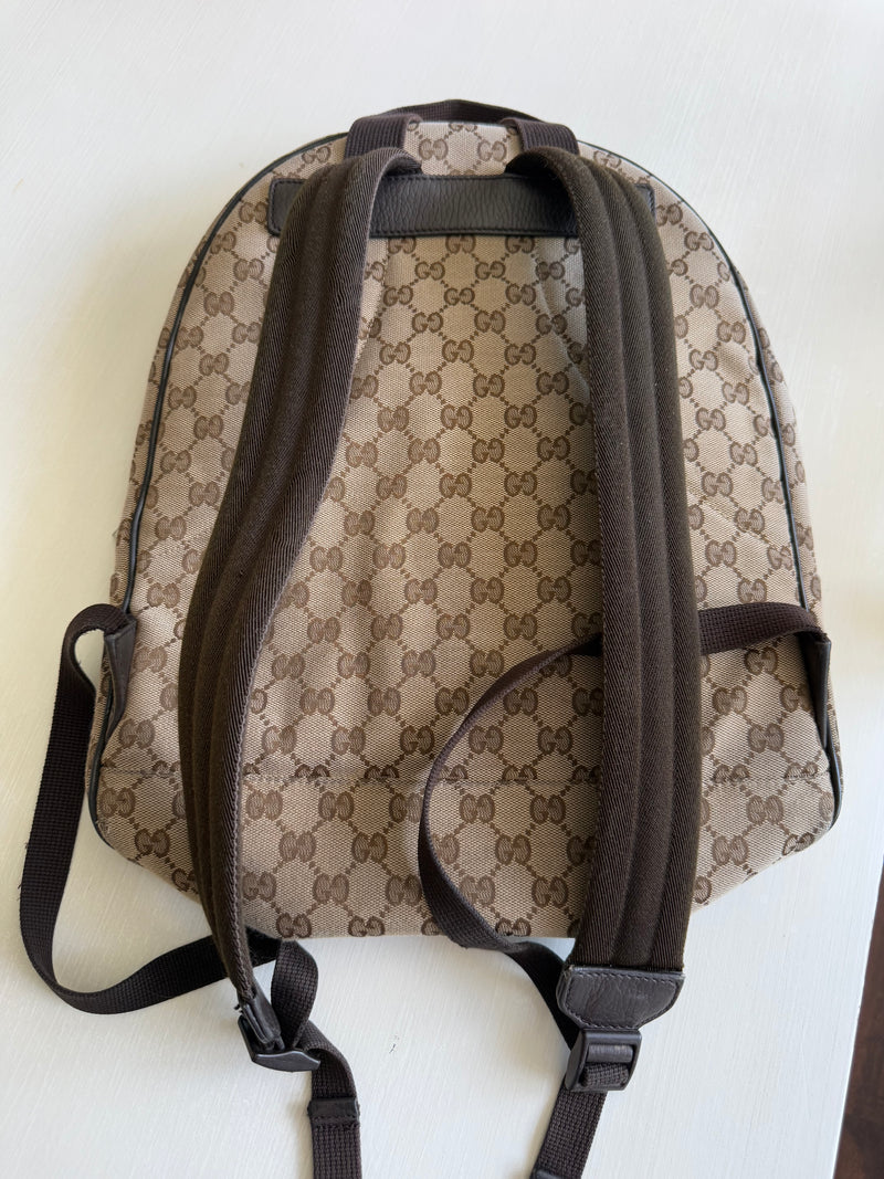 Gucci Canvas Backpack