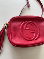 Gucci Beige Soho Camera Crossbody