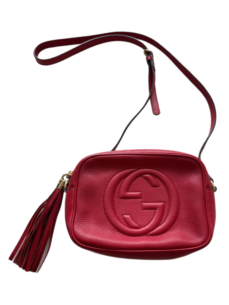 Gucci Beige Soho Camera Crossbody