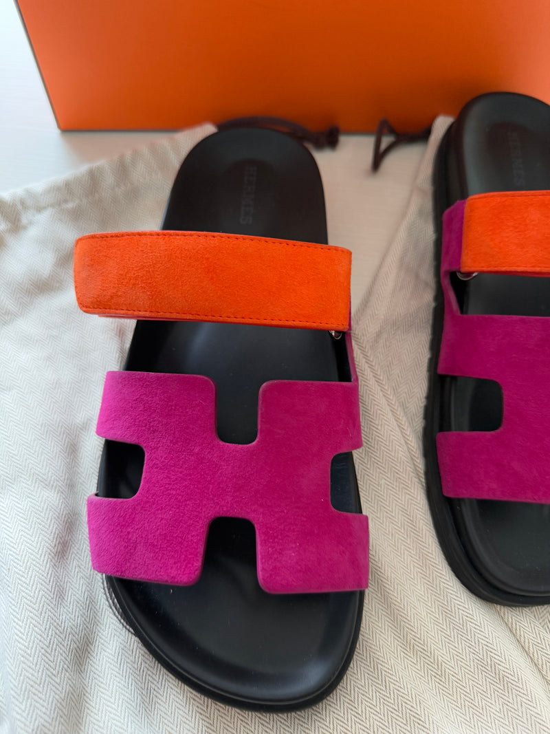 Hermes Chypre Sandals 39