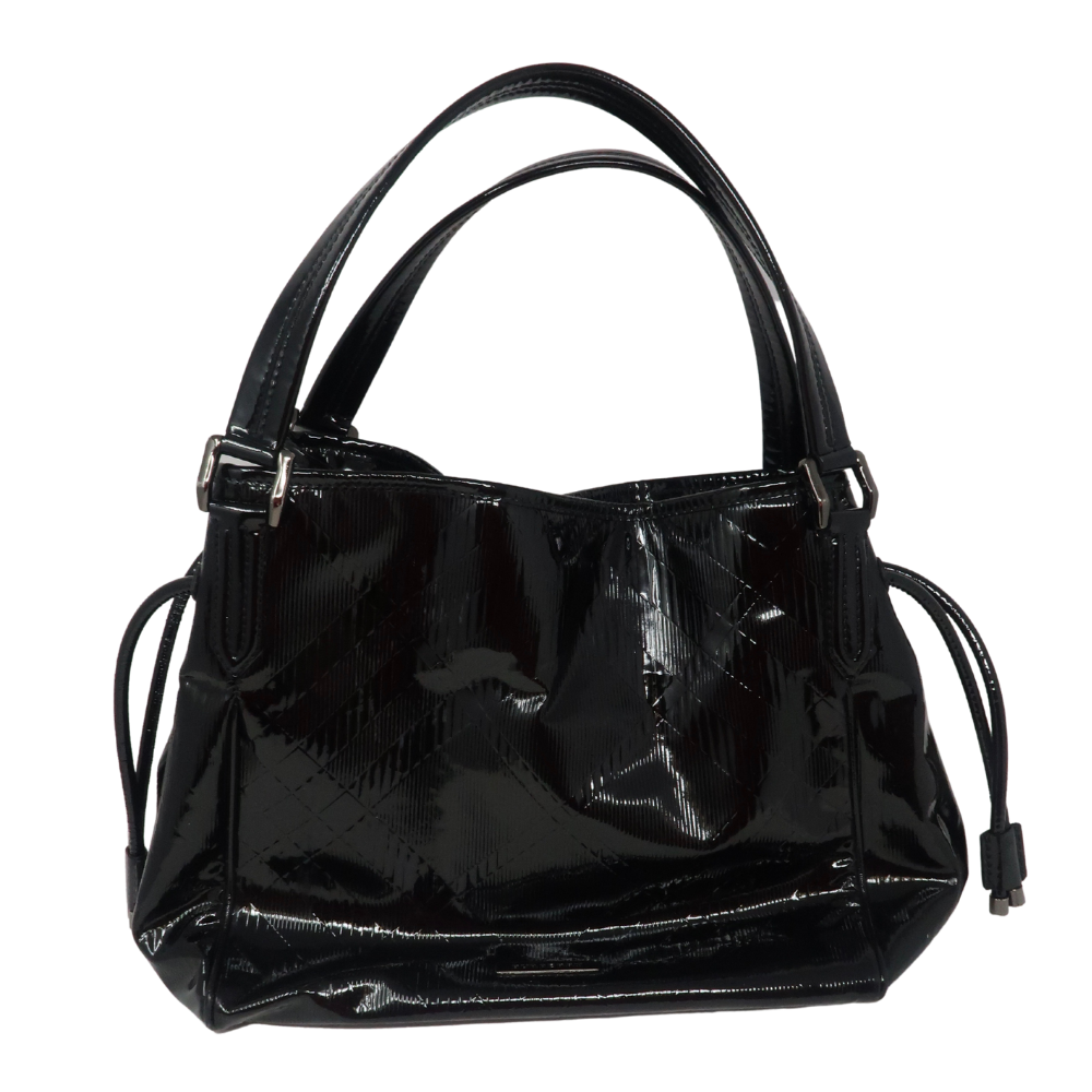 ハンドバッグ BURBERRY Handbags Women Leather Black Burberry TB Medium Leather Tote Bag Top Handle Black Gold
