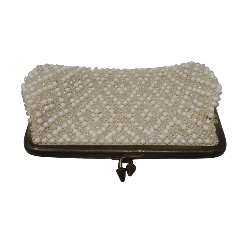 Vintage Pearl Coin Pouch